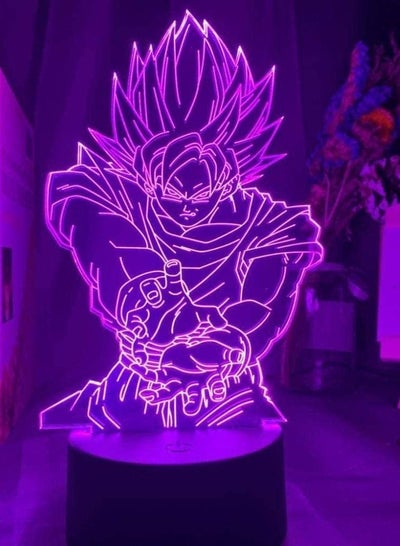 3D Illusion Lamp Led Night Light Dragon Ball Z Goku Figure for Kids Room Decoration Unique Kid Birthday Gift Anime Gadget Children s Room Decoration