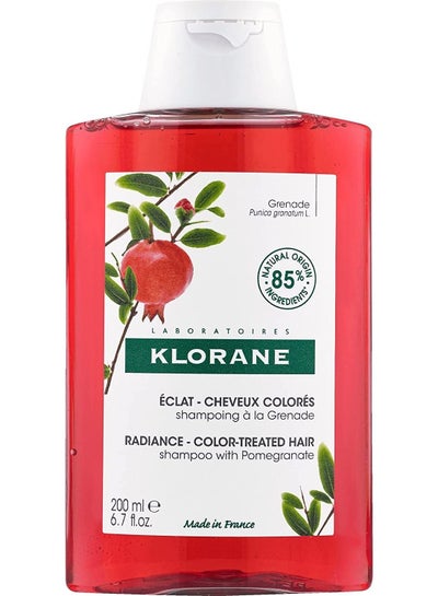 Klorane Pomegranate Radiance Shampoo For Colourtreated Hair 200Ml