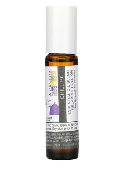 Essential Oil Blend Relaxing Roll On Chill Pill 0.31 fl oz 9.2 ml