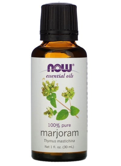 NOW Foods Essential Oils 100% Pure Marjoram 1 fl oz 30ml