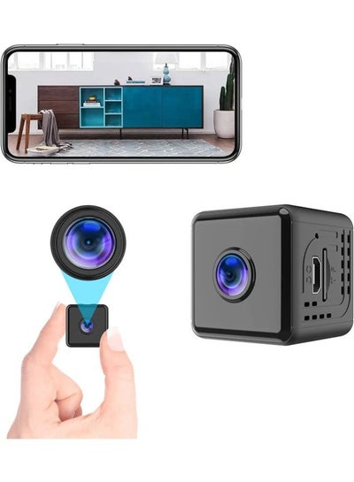 Security Camera WiFi 1080P Mini Wireless Camera Small Nanny Cam Pet Baby Monitor with Phone APP Control Viewing Night Vision Motion Detection