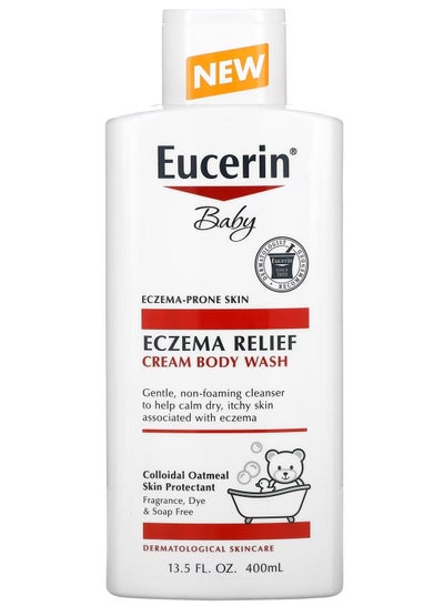 Baby Eczema Relief Cream Body Wash 13.5 fl oz 400 ml
