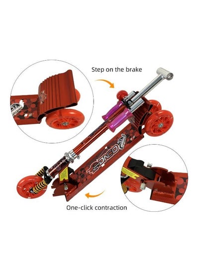 3 Wheel Foldable Kick Scooter for Kids