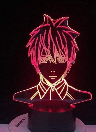 Multicolor Night Light for Kids Anime Kuroko s Basketball Kuroko Tetsuya Figure LED Child Boy Bedroom Decor Manga Basketball Gift