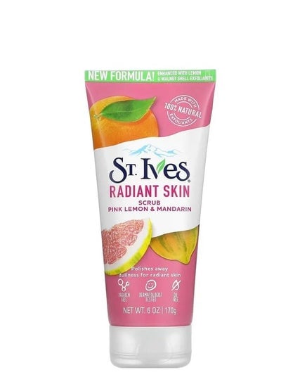 Radiant Skin  Pink Lemonade   Mandarin Scrub 6 oz  170 g