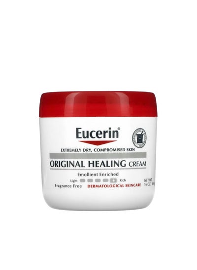 Eucerin Original Healing Cream  Extremely Dry  Compromised Skin  Fragrance Free  16 oz (454 g)