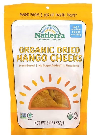 Natierra, Organic Dried Mango Cheeks, 8 oz (227 g)