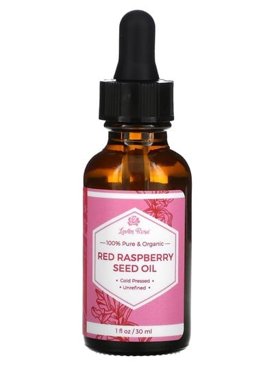 Pure and Organic Red Raspberry Hair Oil 1 oz 30 ml
