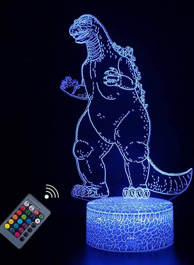 3D Multicolor Night Lights King Kong Toys Gifts Party Supplies for Boys Kids Lamp Xmas Gifts 16 Color Remote Control Marvel lamp for Bar Bedroom Living Room with USB Christmas
