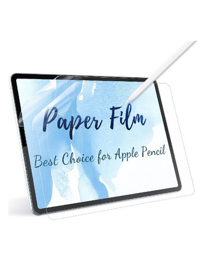 iPad Pro 12.9 inch 2021 Model Matte Ceramic Screen Protector Anti-Glare Matte PET Paper Film Easy Installation
