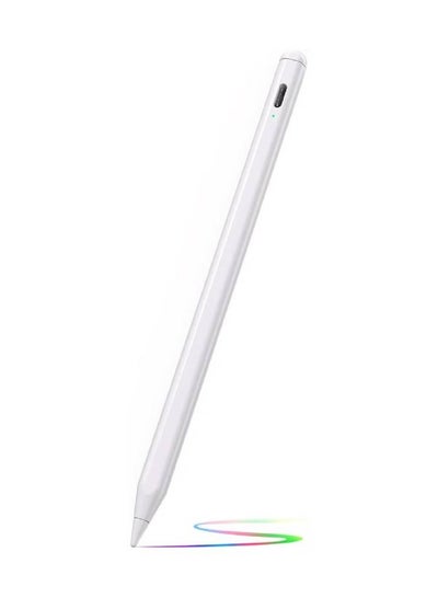 Stylus Pen For iPad With Palm Rejection White