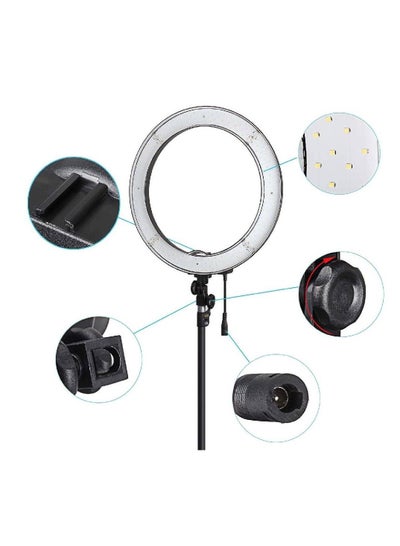 Ring Light 18 inch with Tripod Stand for Phone Camera iPad Selfie Live Stream YouTube TikTok Video Shooting Best Lighting Atmosphere