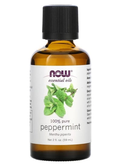 NOW Foods Essential Oils Peppermint 2 fl oz 59 ml