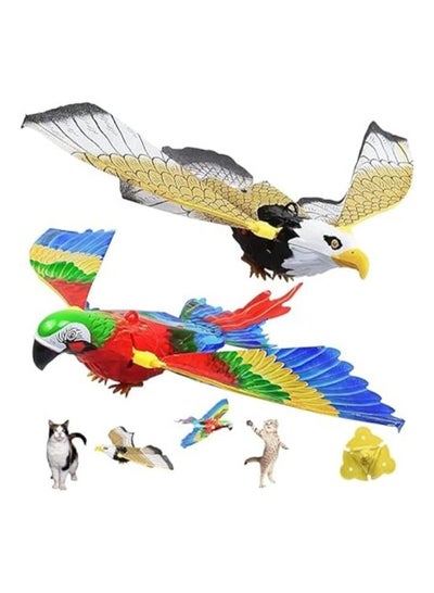 Electronic Simulation Flying Bird Interactive Toys for Cats