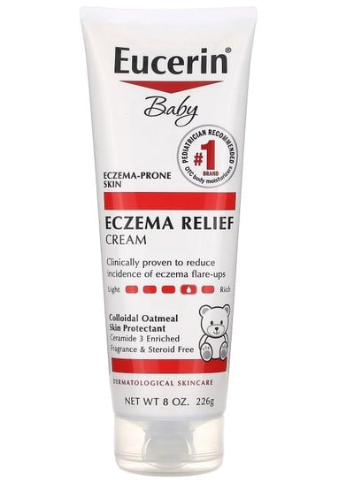 Baby Eczema Relief Cream 8 oz 226 g
