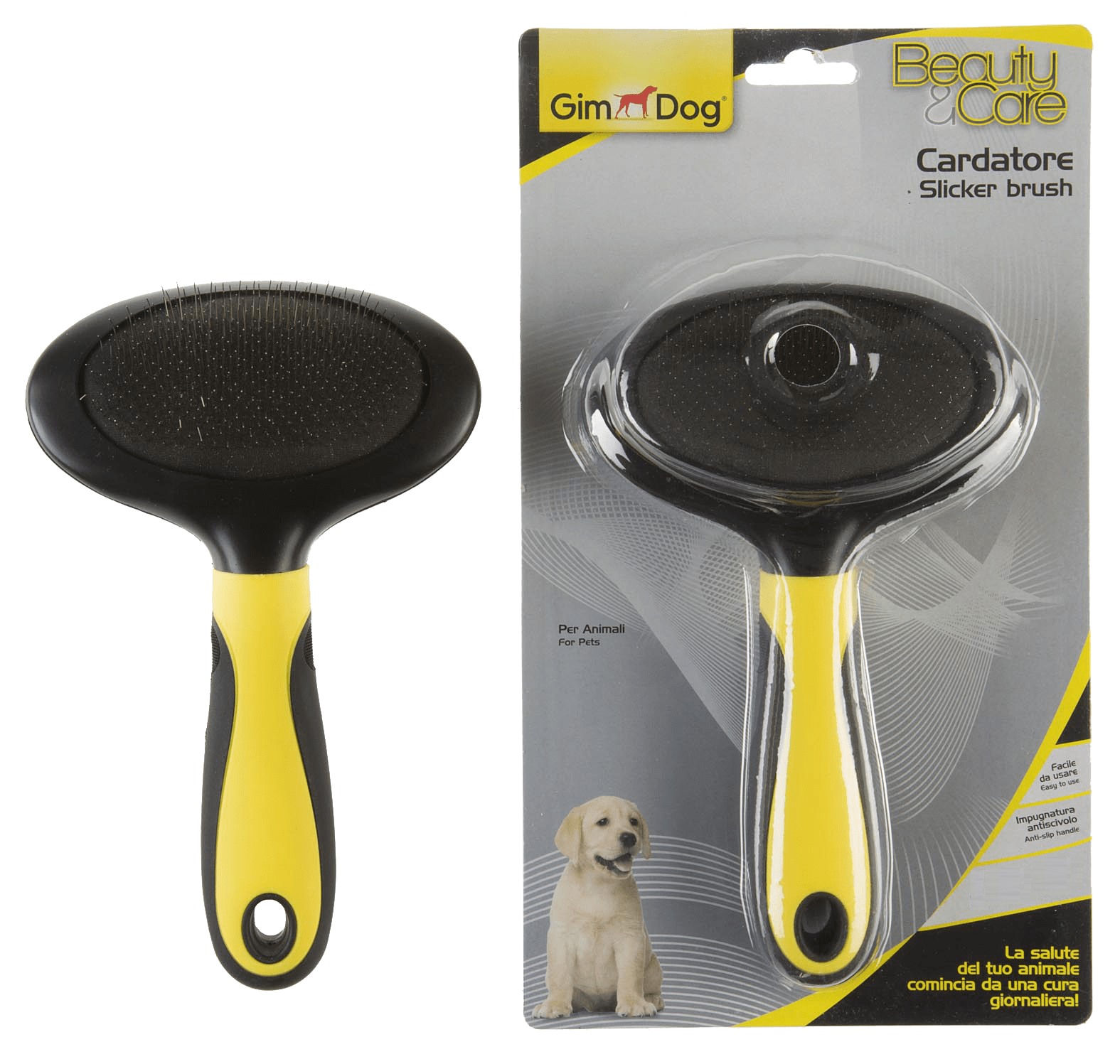 Gimdog Slicker Brush Hard Size L