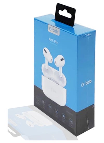 G-Tab Air 5 Pro Wireless bluetooth headset (White)
