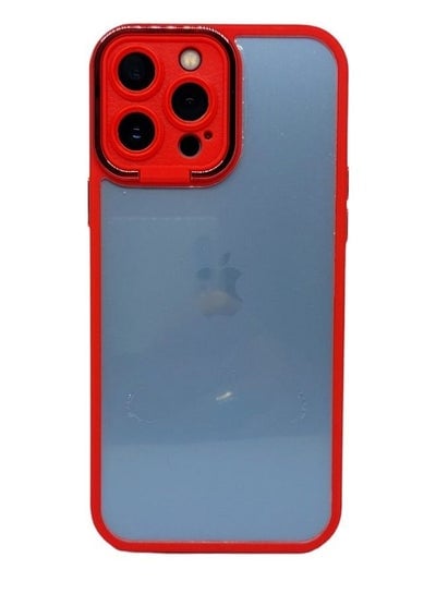 IPhone 12 Pro Max Camera Protection Cover With Stand For iPhone 12 Pro Max Red