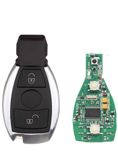 2 Button Smart Remote Key 433mhz fob for Mercedes Benz after 2000+ NEC&BGA replace NEC Chip with logo