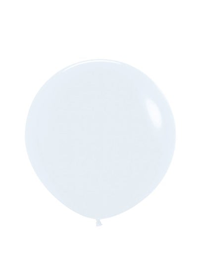 Sempertex Latex Balloons, White, 3 Pcs, 60cm (Pack of 3)