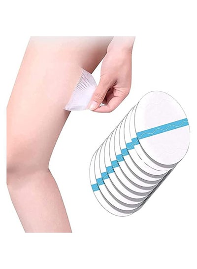 Anti Chafing Sticker, 24 Pcs Thigh Tapes Invisible Anti Chafing Thigh Tape, Anti-Chafing Sticker Paste for Thigh Inner Clear Thigh Bands Disposable Body Anti-Friction Pads for Unisex Rub Protection