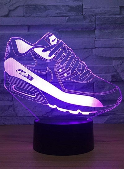 3D Creative Shoe Night Light Lamp 7 Color Change LED Touch USB Kids Toys Decorations Christmas Valentines Birthday Gift,REMOTE