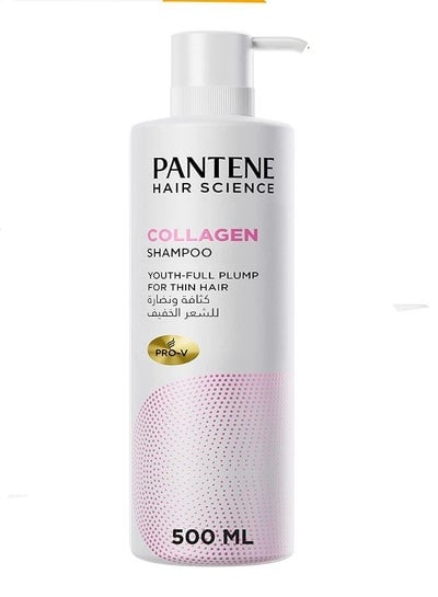 Hair Science Collagen Shampoo for Youth-Full Plump, 500 ml