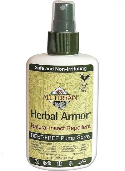 Herbal Armor Natural Insect Repellent 4 fl oz 120 ml