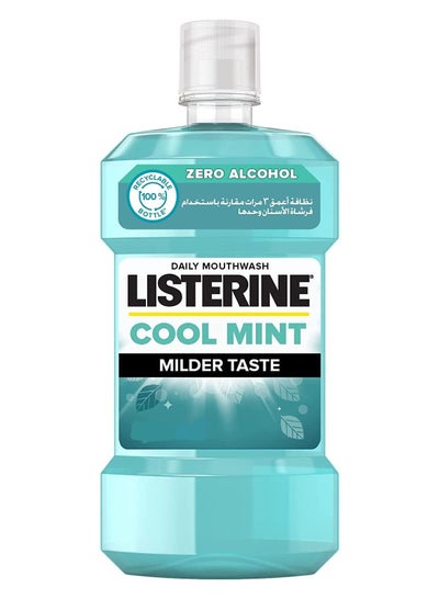 Listerine Cool Mint Daily Mouthwash Milder Taste Mint Flavour