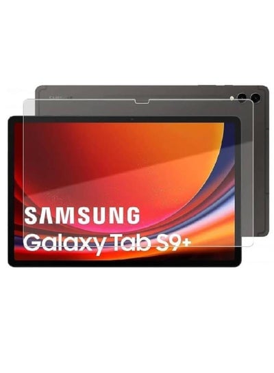 Samsung Galaxy Tab S9 Plus Premium 9H Hardness Round Edge Tempered Glass Screen Protector