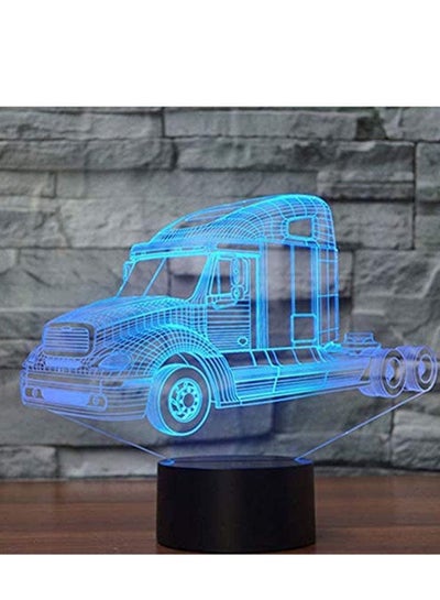 3D LED Night Light Big Truck Car With 7 Colors Light For Home Decoration Lamp Amazing Visualization Optical Illusion