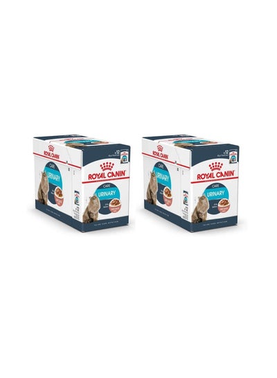 Royal Canin Fcn Urinary Care Wet Food Pouches Pack of 12 x 85 gm for Cat Breeds Feeding 2 Packs