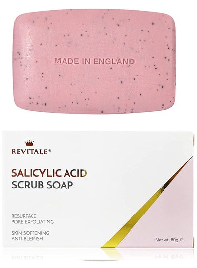 Salicylic Acid Scrub Soap Pore Exfoliating Softening Skin Anti Blemish