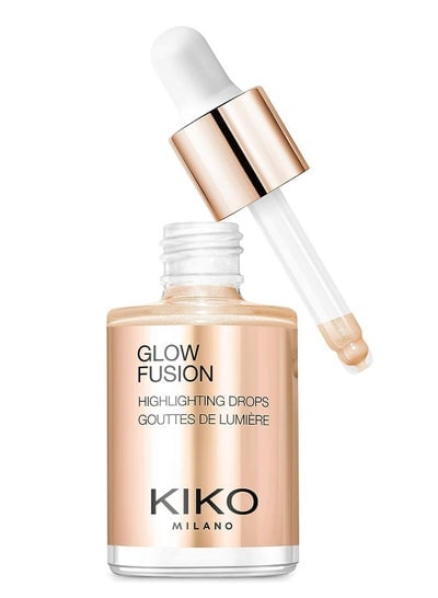 Glow Fusion  Drops 03 | Liquid face  with a metallic finish