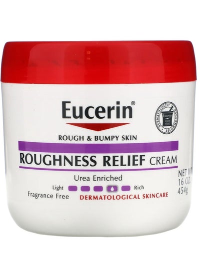 Eucerin Roughness Relief Cream Fragrance Free 16 oz (454 g)