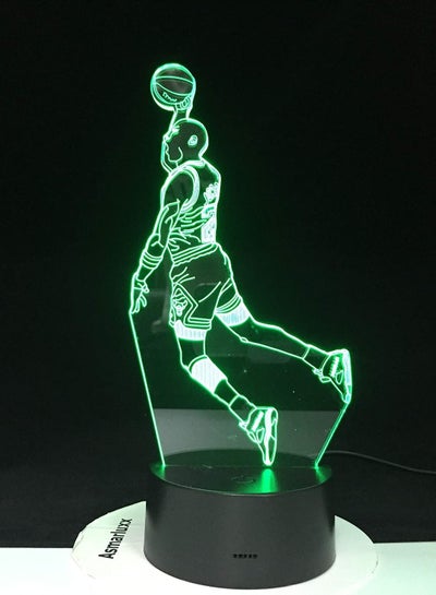 Jordan Table Lamps 3D Night Light Figure Sports Basketball Home Decoration Birthday Gift for Kids Boy Child 3D LED Night Light Lamp