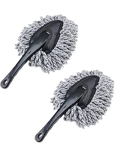 2 Pack Super Soft Microfiber Car Dash Duster Brush for Car Cleaning Home Kitchen Computer Cleaning Brush Dusting Tool