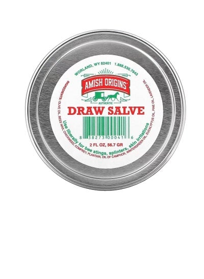Amish Origins Draw Salve 2 fl oz 56.7 gr