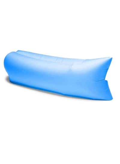 Fast Air Inflatable Sofa Lazy Air Bed Chair Couch Air Bag Available Colors Blue