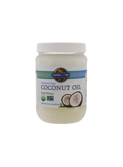 Raw Extra Virgin Coconut Oil 29 fl oz (858 ml)