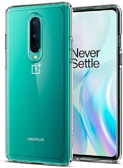 Ultra Hybrid designed for OnePlus 8 case/cover - Crystal Clear