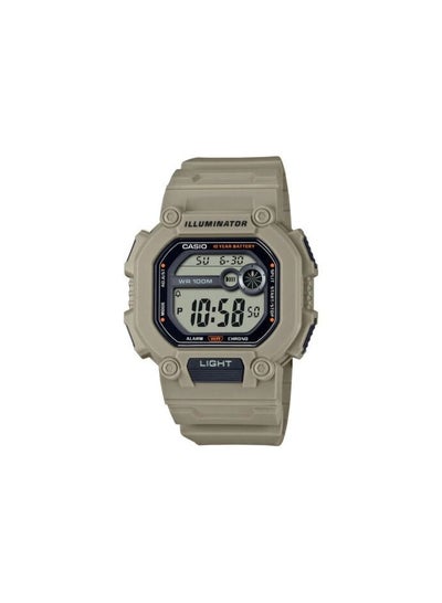 CASIO Water Resistant Resin Band Wrist Watch W-737HX-5AVDF - 45 mm