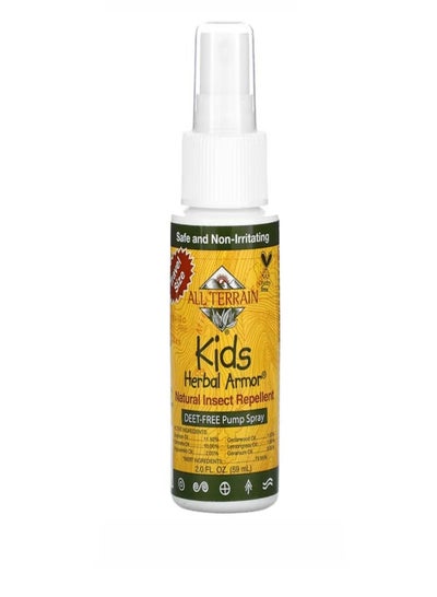 Kids Herbal Armor Natural Insect Repellent 2.0 fl oz 59 ml
