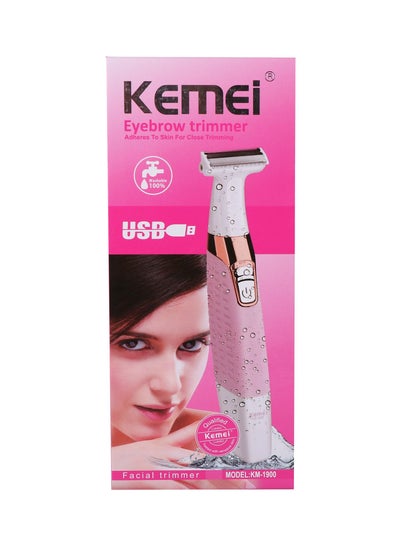 Kemei 5 In 1 Eyebrow Trimmer Tool KM-1900 Pink,White