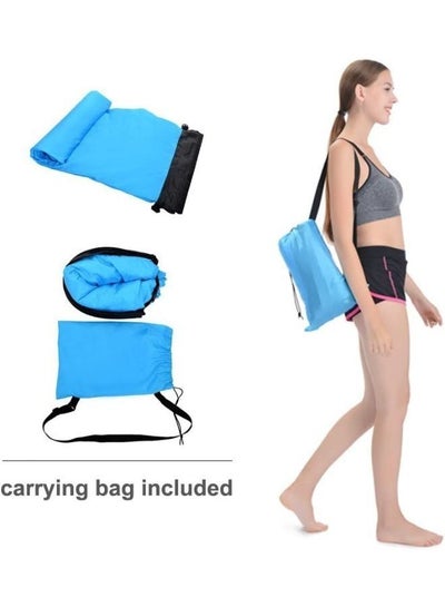 Inflatable Lounger Sofa Bed Sleeping Bag for Beach Camping Lake Garden