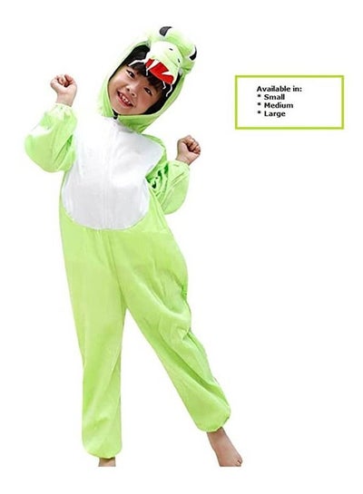 Brain Giggles Crocodile Animal Plush Costume Design Halloween Carnival Party Jumpsuit for Kids Boys & Girls Medium