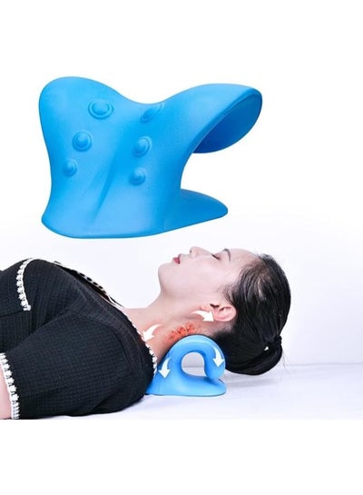 Neck and Shoulder Relaxer, Cervical Traction Device, Neck Stretcher for TMJ Pain Relief