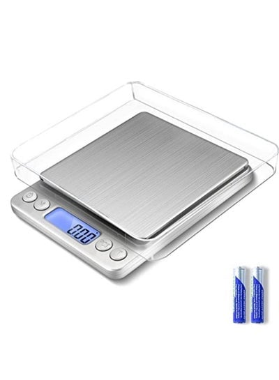Gram Scale Small Digital Food Scale, 0.01Gram/0.001Ounce Accurate Weight Kitchen Scale for Jewelry Baking Soap 9 Units Tare Function LCD Display