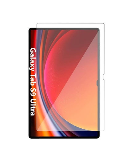 Samsung Galaxy Tab S9 Ultra Premium 9H Hardness Round Edge Tempered Glass Screen Protector