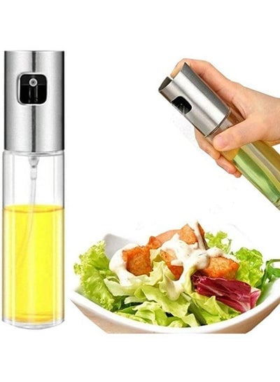 Grilling Oil Sprayer Kitchen Glass Bottle